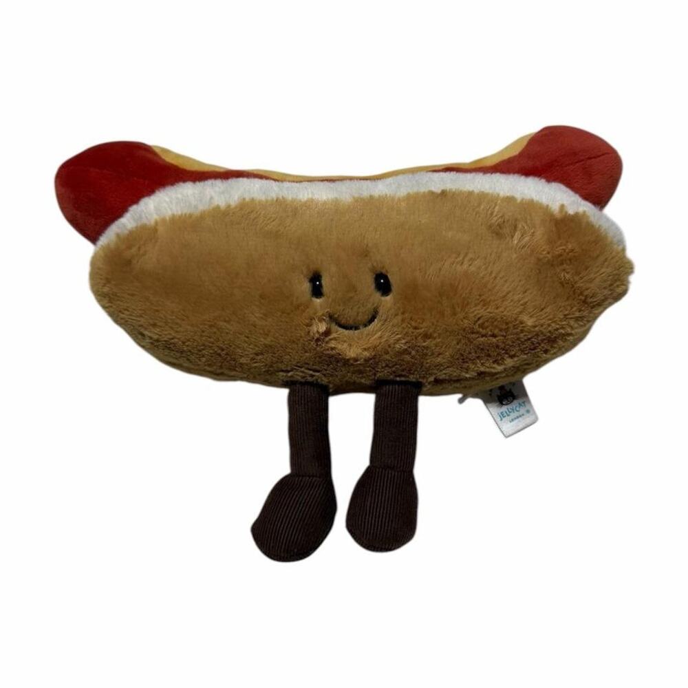Jellycat hotdog legit stuffed animal